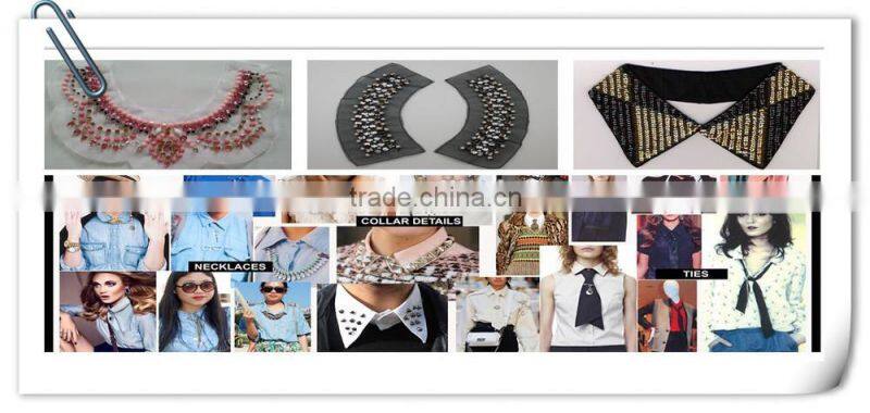 Handmade Beaded Collar for Sweater -- H1412063