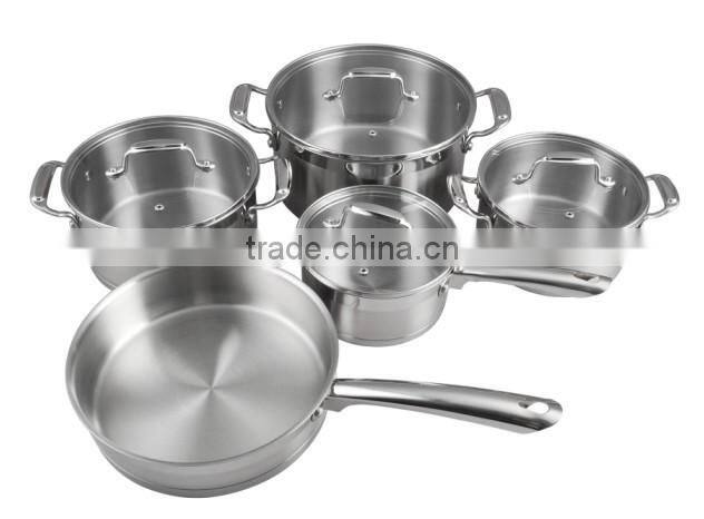 New products stainless steel household item cooking pot stainless steel pots and pan domestic cookware