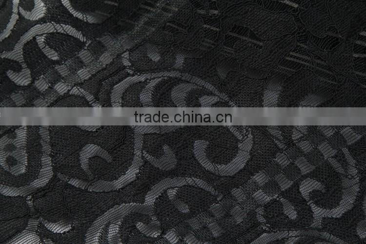 factory in stock indian lace embroidery eyelash lace fabric for dress