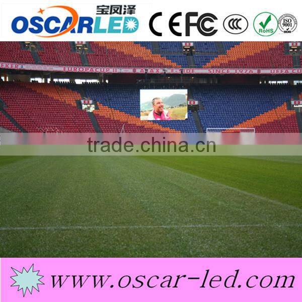 2015 brazil world cup football stadium led display stadium clock led display p10 flexible stadium flexible led display