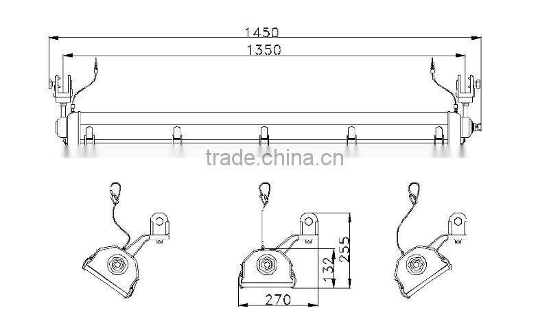 BYD701 Explosion Proof Drilling Rig Fluorescent Light Fittings