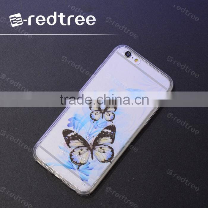 fashionable 3D acrylic design tpu fancy cell phone cover case