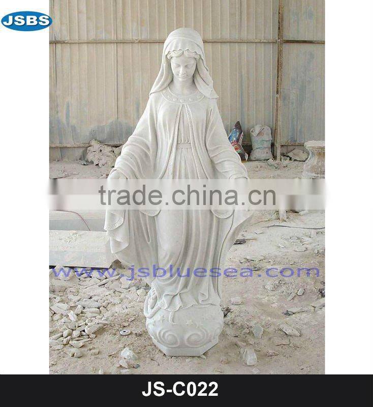 Marble child statue