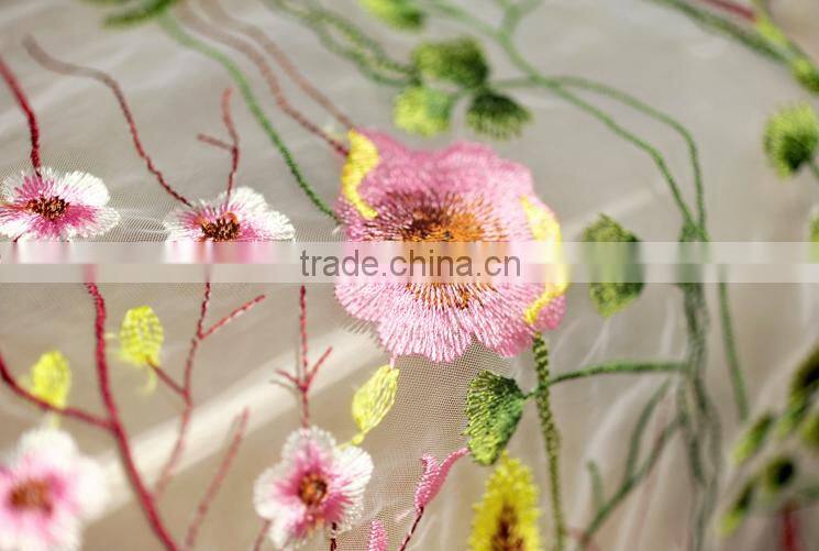 hot sale Lace fabric cloth form factory with best price