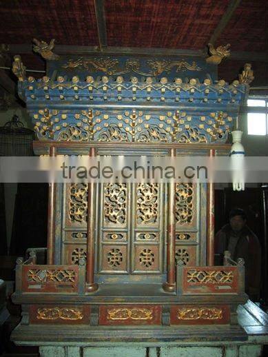 small handicraft ancient buddhist house