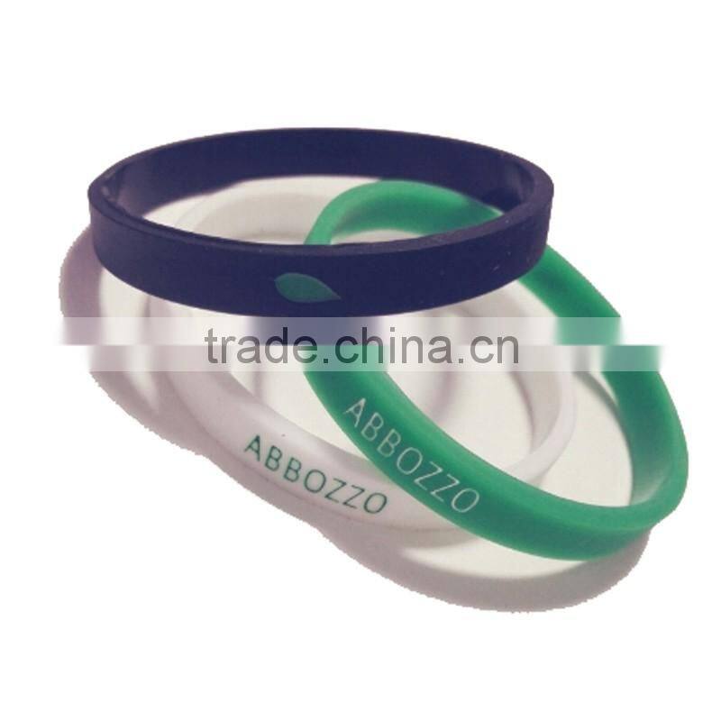 Fitness & Body building Sport wristband No Pain No Gain Training Workout Sports Silicone Rubber Band Wristband Bracelet