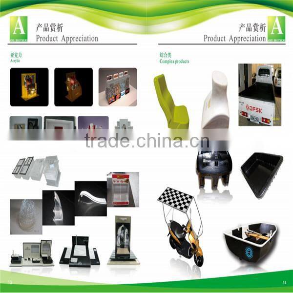 Acrylic vacuum molded signs