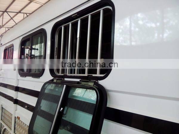 Brand new china 3 horses load horse trailer