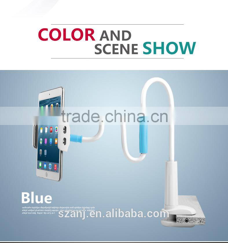 360 degree rotating flexible tablet pc holder tablet floor stand