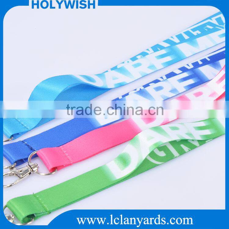 Wholesale promotional custom fashion design lanyard for id card holder