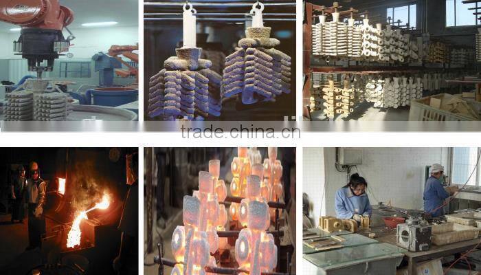 Quality aluminum lost wax casting factory lost wax casting for flange metal casting machinery