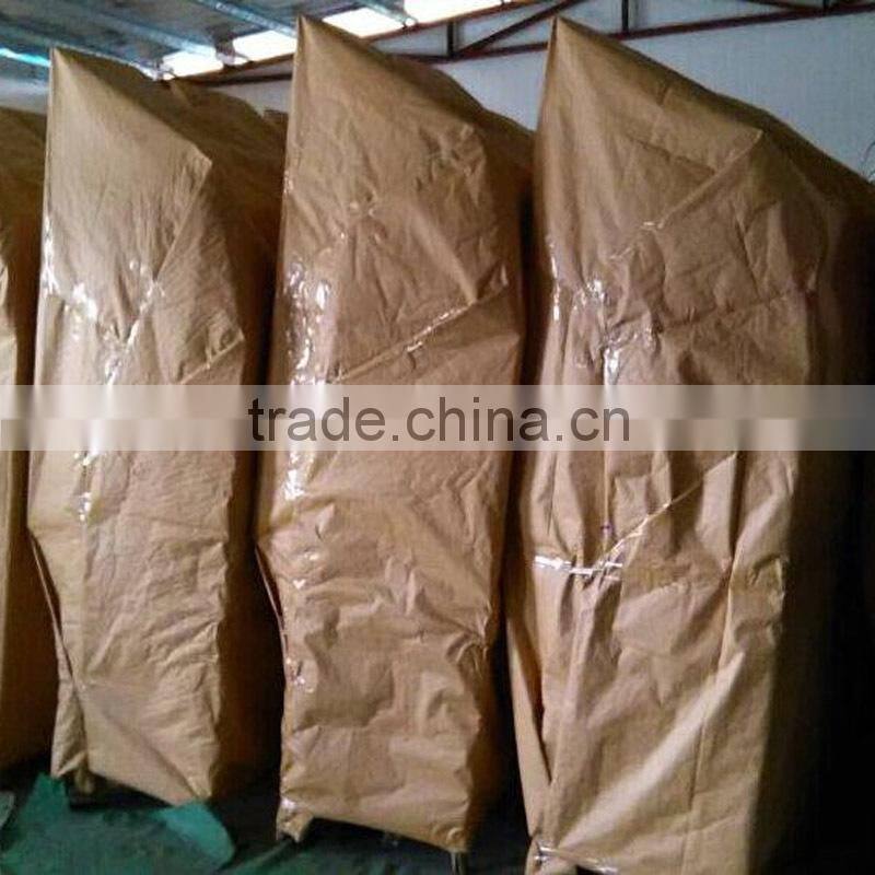 All Weather Proof Coffee Brown 5 piece Outdoor Garden Balcony Aluminum Sling Patio Furniture Round Glass Dining Table Chair Set