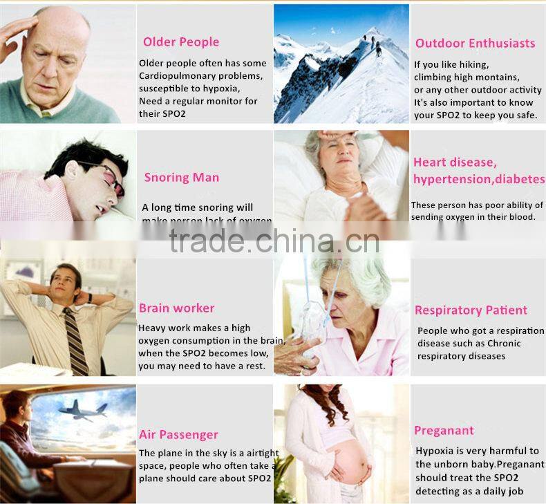 Oxygen monitor,finger pulse oximeter,CE approved,CMEF hot selling,OLED screen,JPD-500A