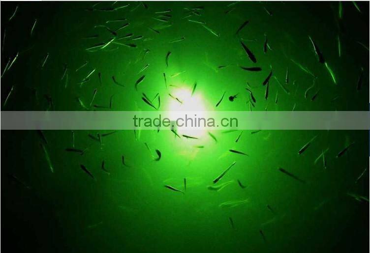2015 top selling submersible white green LED fishing lamp