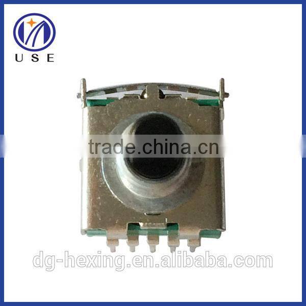 D shape plastic shaft rotary 4 position switch
