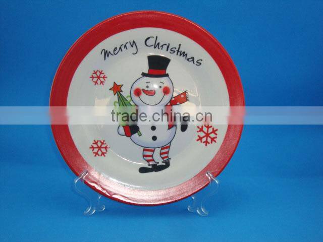 10.5inch dinner plate, cheap ceramic plate