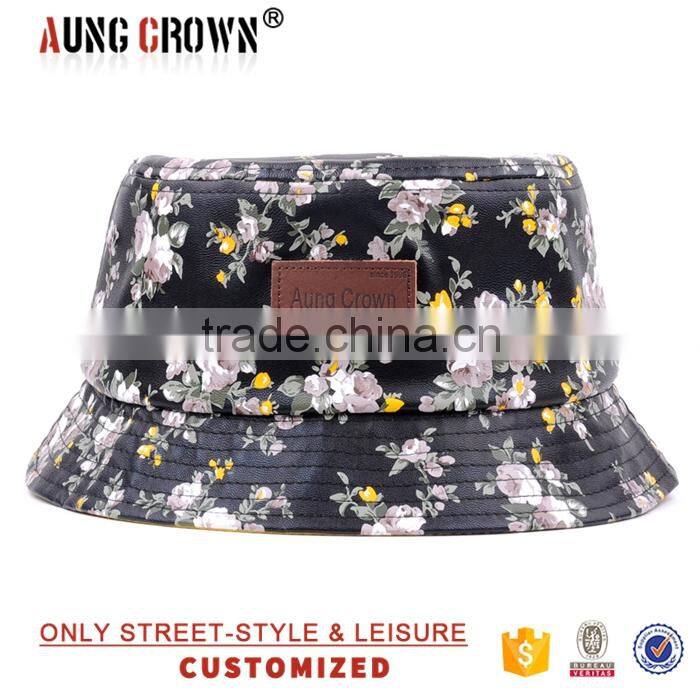 2016 Trend Popular own brand name Logo Bucket Hat