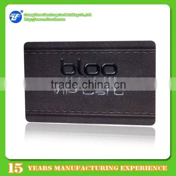 Credit card size custom preprinted pvc card