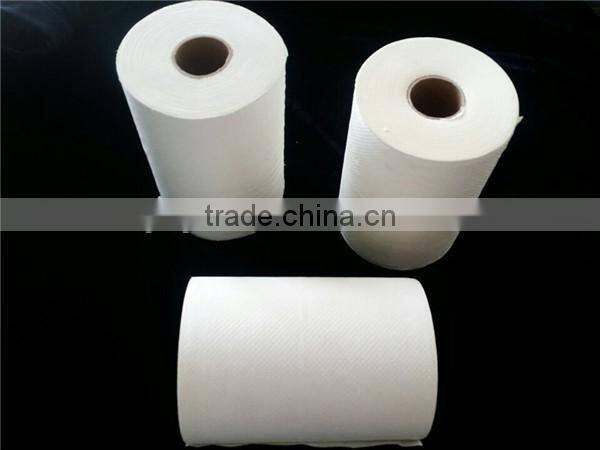 Hard Wound Roll Towel, 8" x 800' Roll, White