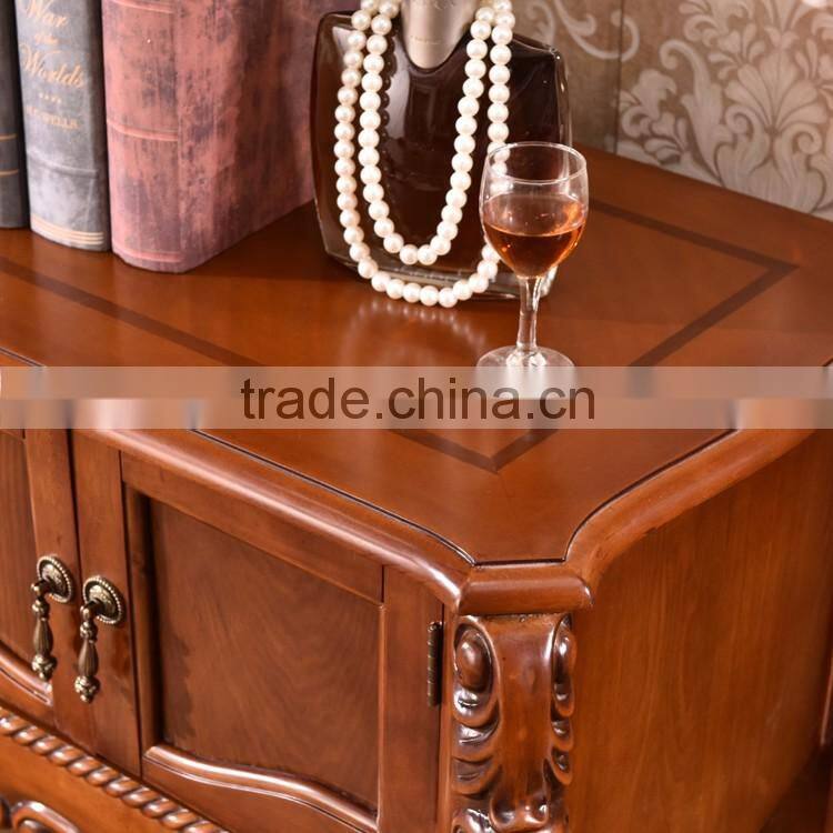 Multifunctional and affordable living room low price solid wooden TV table