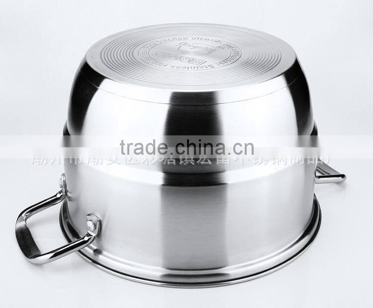 stainless steel kitchenware and cookware food display steamer utensil set