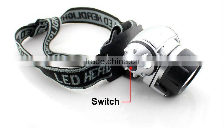 Goread 7 + 2 LED high bright Student Reading Lamp mini head torch