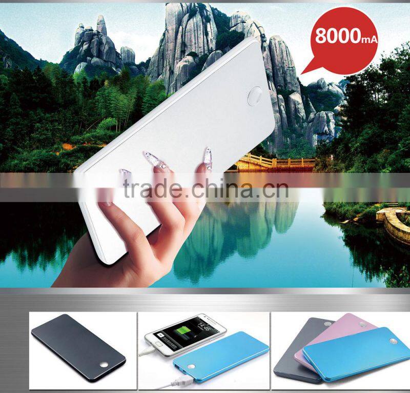 Power Bank Battery Charger Supply External Backup 8000mAh Portable Phone Power