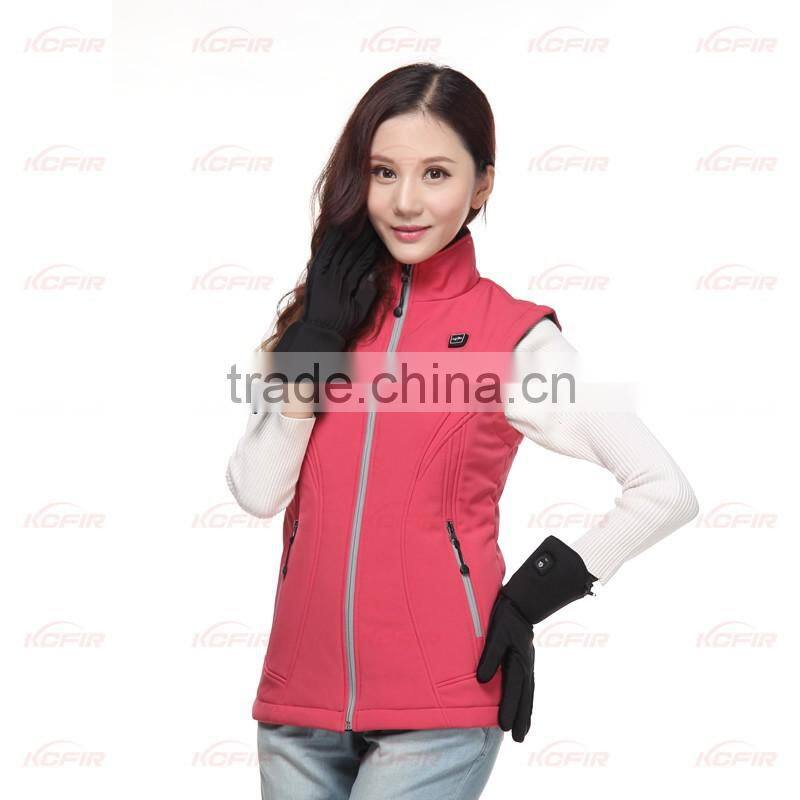 AAAAA 2016 heated clothes with 5V battery power bank far infrared heated clothes