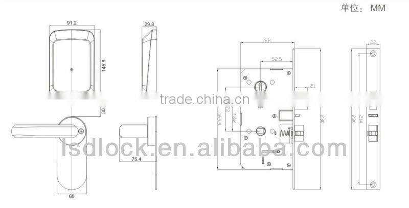 LSD8201 Smart Key Card Lock