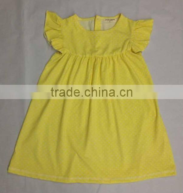 Persnickety baby girls 100% cotton ruffle tops with tank sleeves