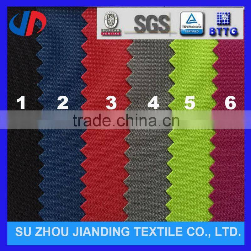 wholesale 100% polyester striped oxford fabric with pu coating