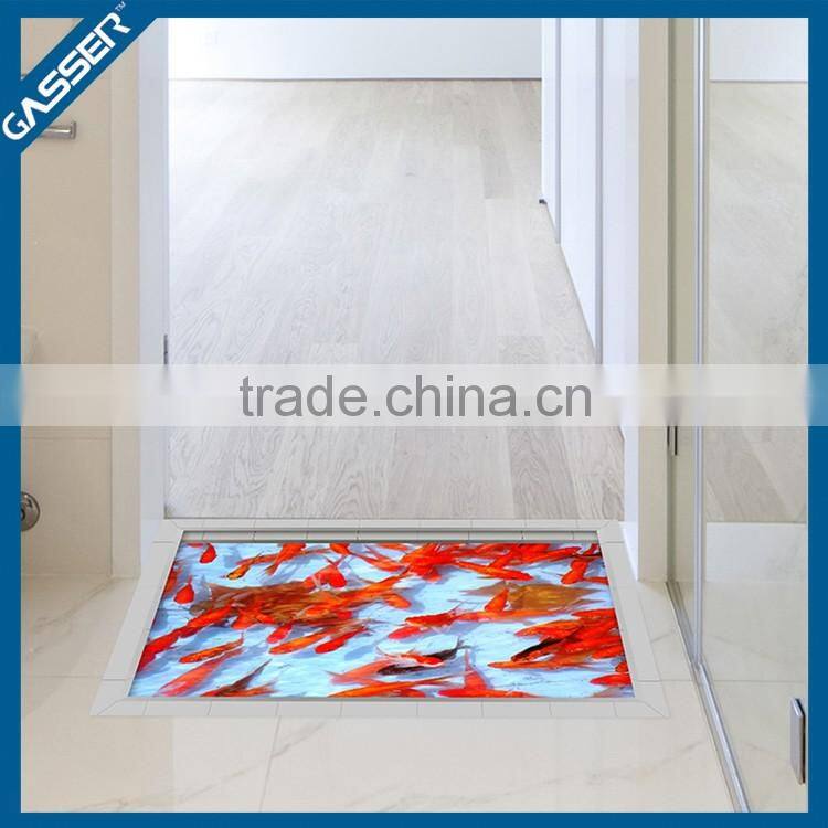 China supplier factory price 3d sticker for floor wholesale