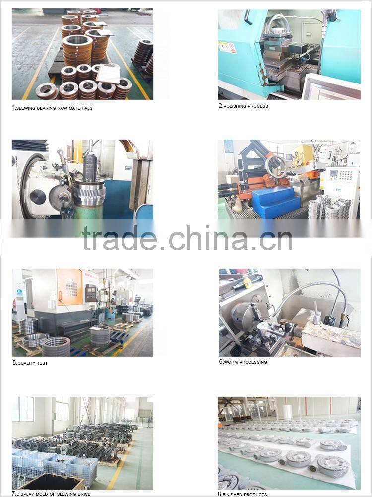 Solar slew gear worm drive for vertical mounting