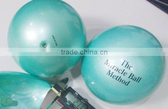 2015 new intelligence toy 3inches kids inflatable pvc toy ball