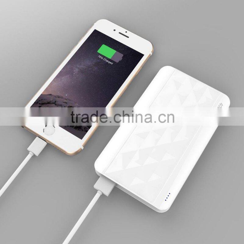 Cheap Wholesale Price portable power bank promotional power bank 4000mAh with cable