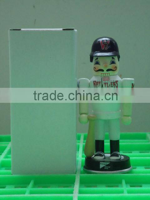 wooden made chrismas decoration nutcracker