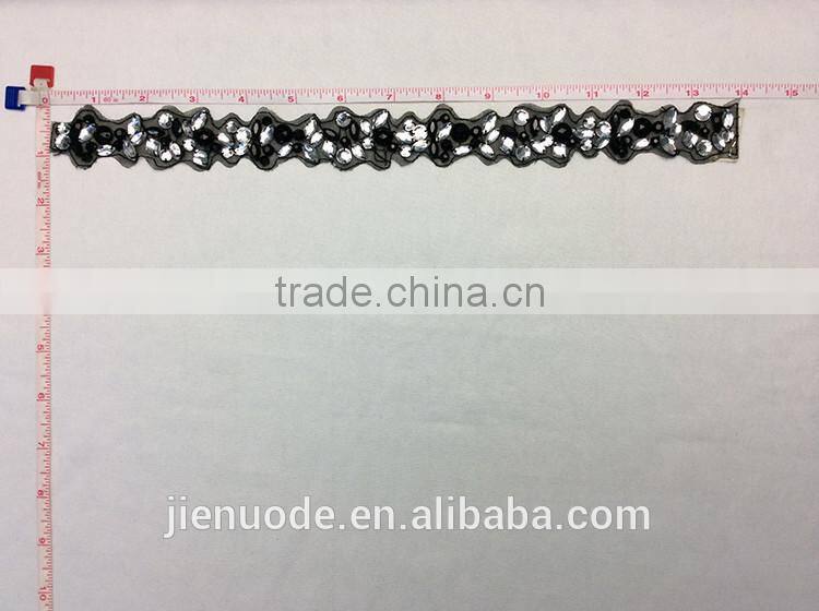 High Quality Wholesale Custom Eco-Friendly Garment Accessories Beaded Trims