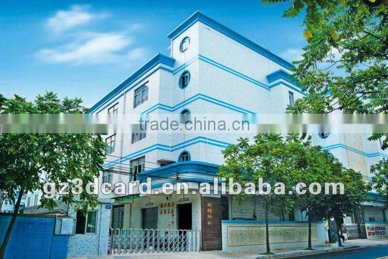 high quality custom 3d lenticular poster city scene