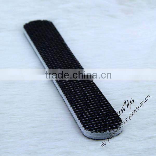 beauty various design black emery nail file