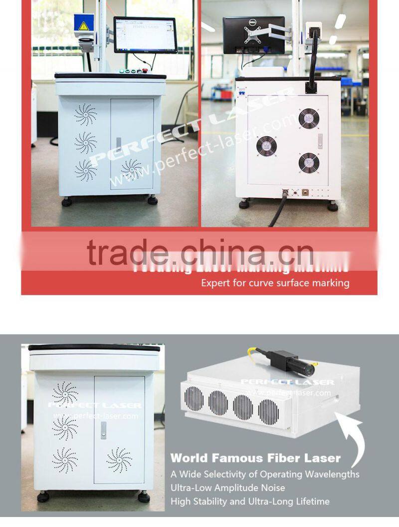 20W 30W 50W 3D Curve Surface Dynamic Focusing Fiber Laser Marking Machine IPHONE CELL