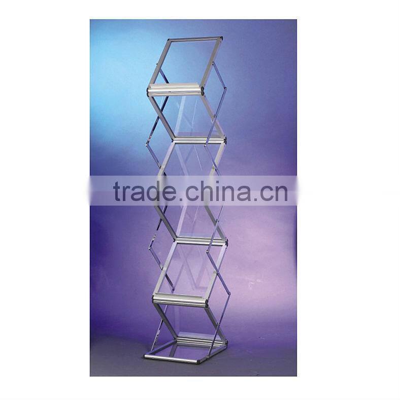 Hotel Commercial Brochure Rack Wire Magazine Rack