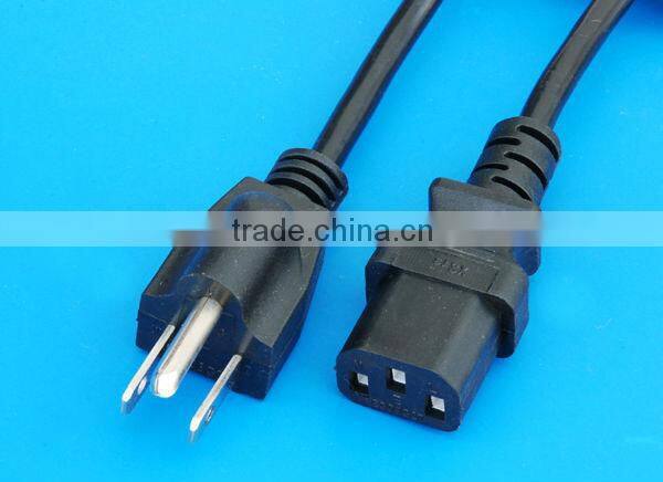 Frankever hot sales UL American power plug for battery power charger