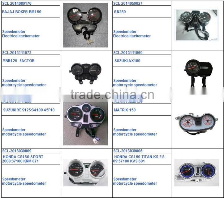 SCL-2012070024 HORSE II Motorcycle Speedometer Tachometer