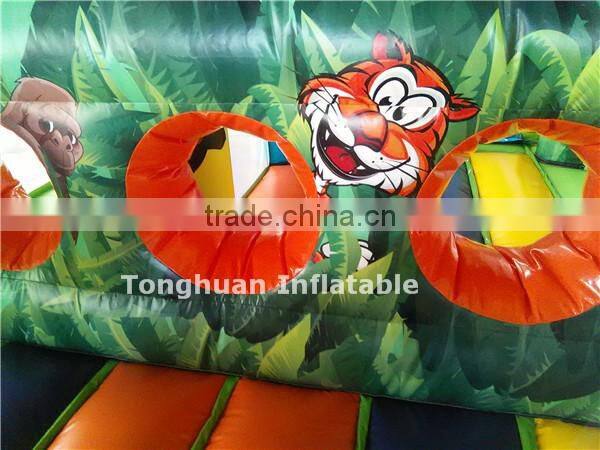Funny inflatable bouncer slide toys for kids
