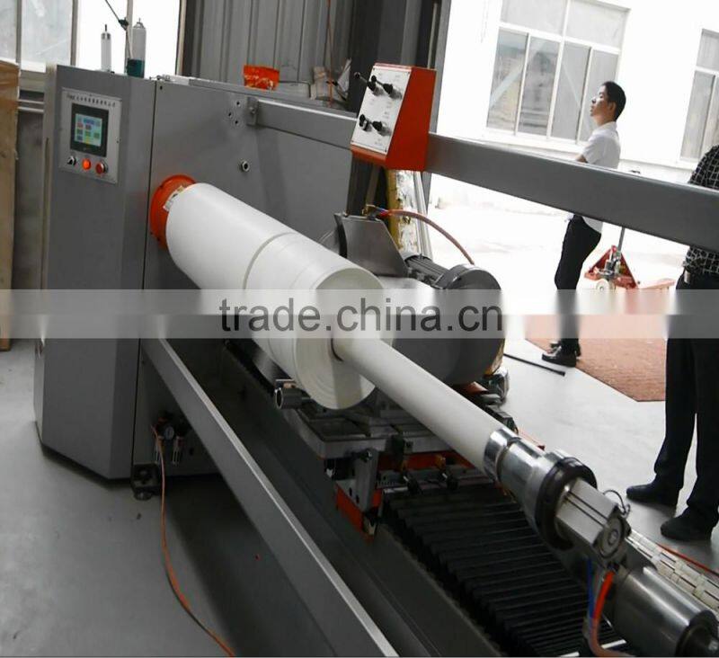 YU-806 cloth tape jumbo roll Rewinding Machine