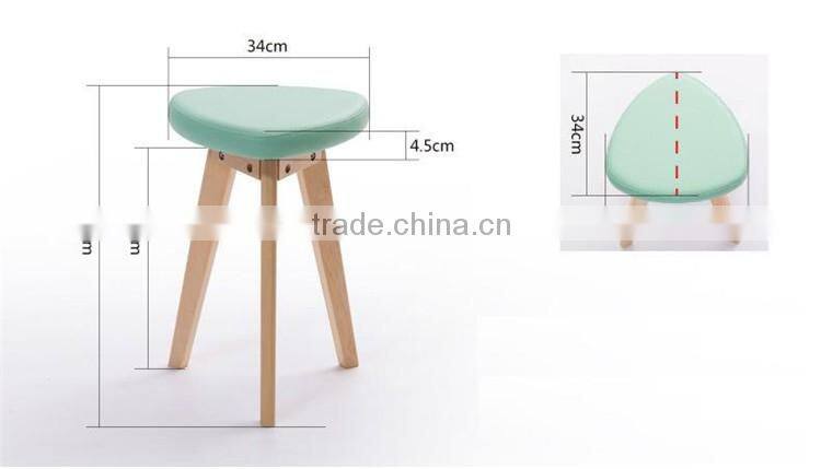 2016 New style Wood pu High foot Bar chair Y400