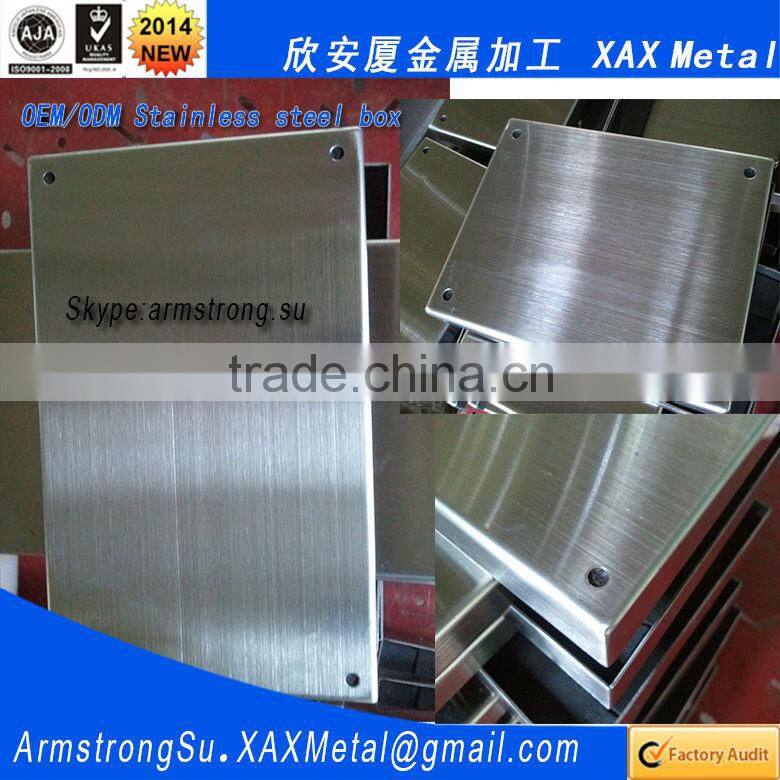 XAX85DB XAX lift wheel removable side panel adjustable rack 304 316 ss304 ss316 sus304 sus316 3 phase distribution panel box