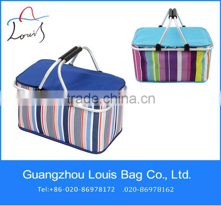outdoor folding chair with cooler bag beer can cooler bag