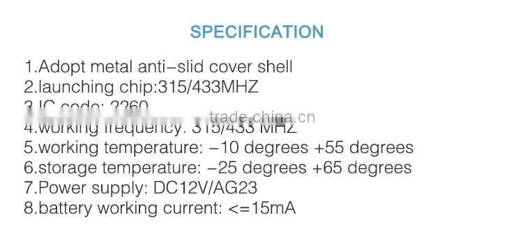 Wireless Home Brugalr Alarm Security System Remote Control