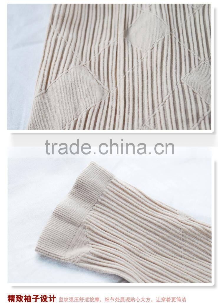 Womens Rib High Elastic Long Johns Winter Thermal Underwear Sets